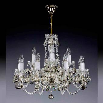 Хрустальная люстра Art Glass CARMEN XII. 8007